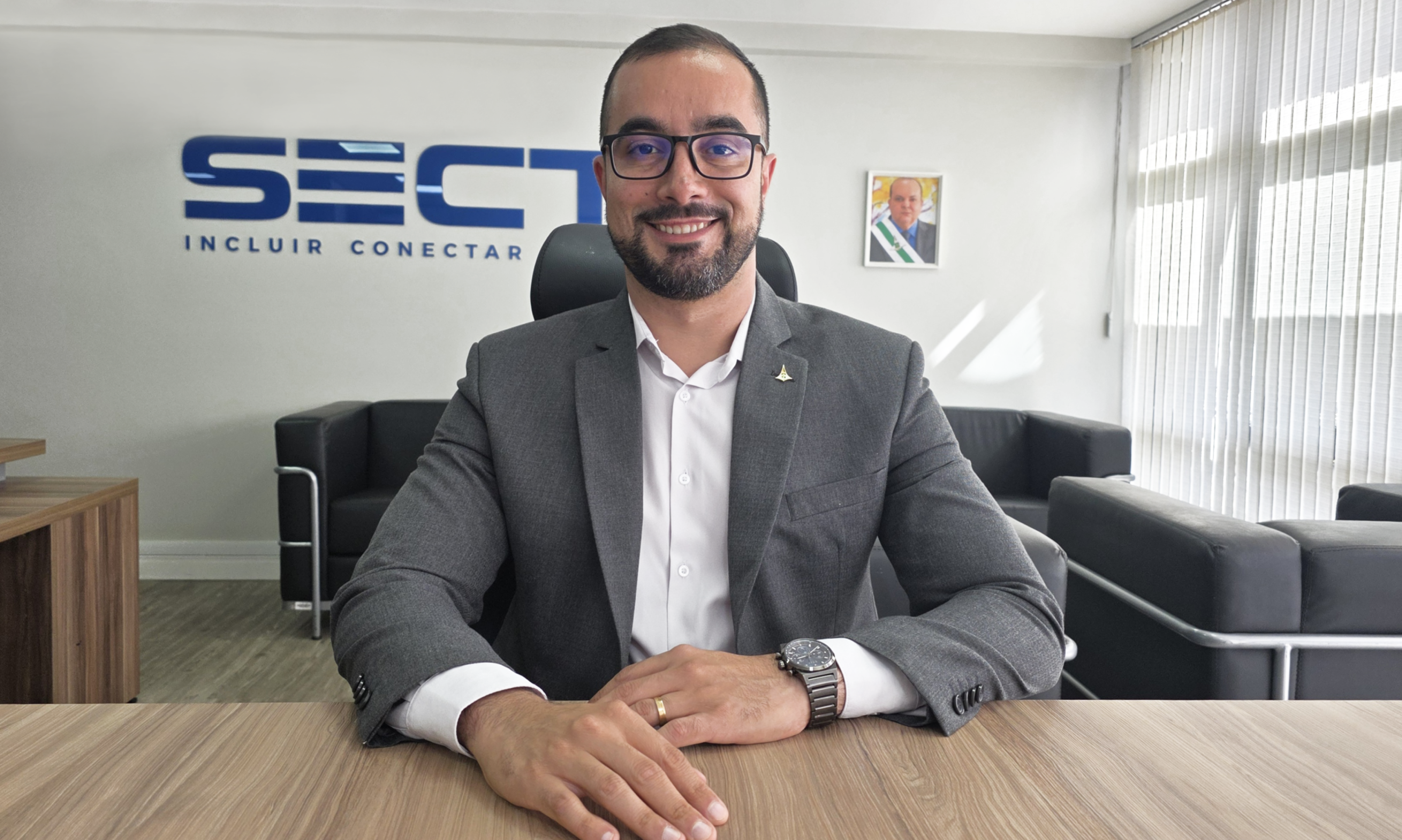 Rafael Vitorino, secret&aacute;rio de Ci&ecirc;ncia, Tecnologia e Inova&ccedil;&atilde;o do Distrito Federal (Secti-DF)