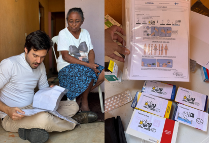 Cuidado para Todos, &eacute; esse o lema e o nome da plataforma gratuita, idealizada pelo m&eacute;dico Lucas Cardim, que disponibiliza recursos visuais para profissionais da sa&uacute;de montarem receitas acess&iacute;veis. -  (crédito: Material cedido ao Correio)