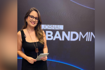 Alice Ribeiro, repórter da Band Minas -  (crédito: Reprodução Redes Sociais)