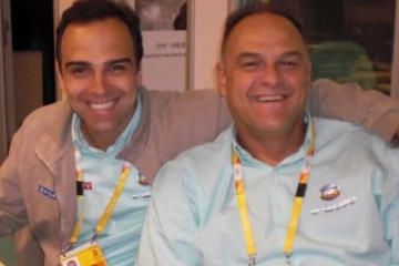 Tadeu e Oscar Schmidt -  (crédito: Reprodução/Instagram)