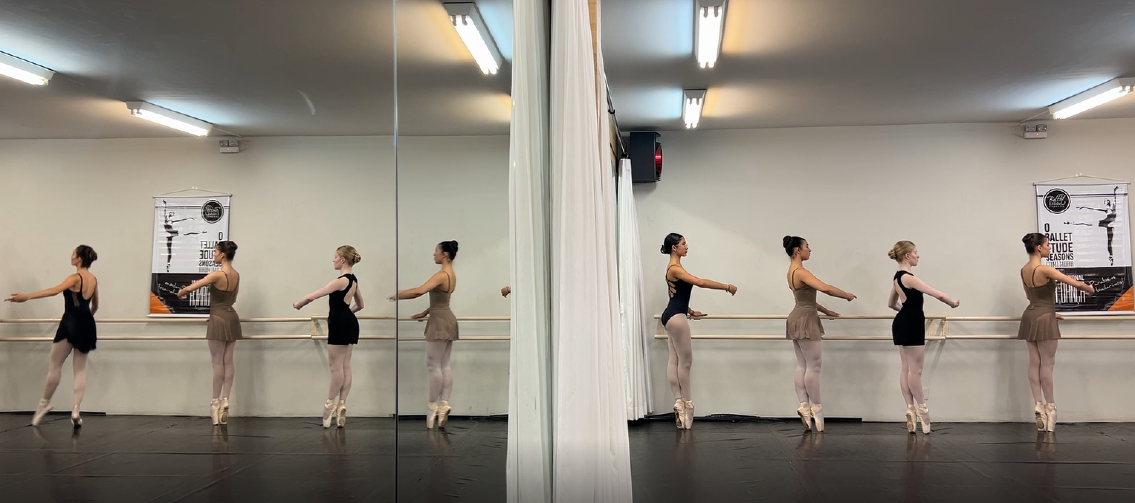 Alunos do Ballet Etude Seasons