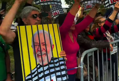 Manifestação contrária ao petista for organizada pelo Chega, partido da ultradireita -  (crédito: Reprodução/Redes Sociais Partido Chega) -Manifestação contrária ao petista for organizada pelo Chega, partido da ultradireita -  (crédito: Reprodução/Redes Sociais Partido Chega)