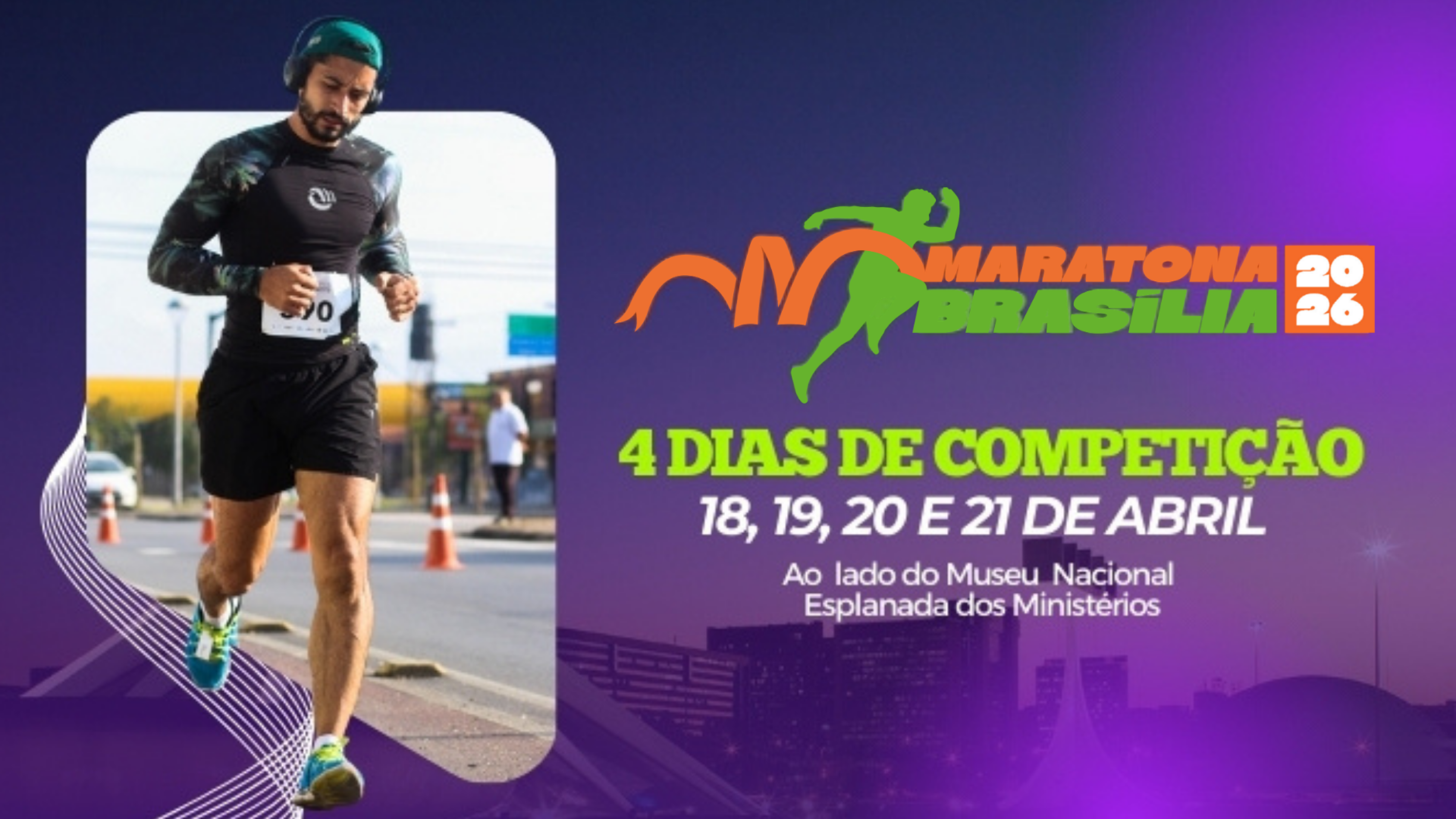 Maratona Brasília 2026 -  (crédito: Divulgação/Marketing CB)