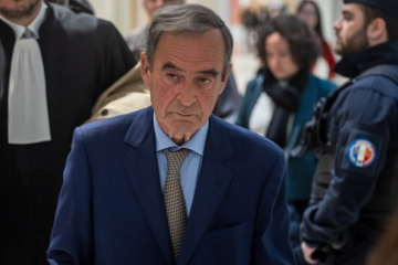 Vista da fábrica de cimento da Lafarge Cement Syria (LCS) em Jalabiya, no norte da Síria -  (crédito: Getty Images)