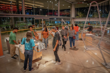 Sesi Lab inaugura visitação noturna mensal depois de teste com estudantes -  (crédito: Divulgação)