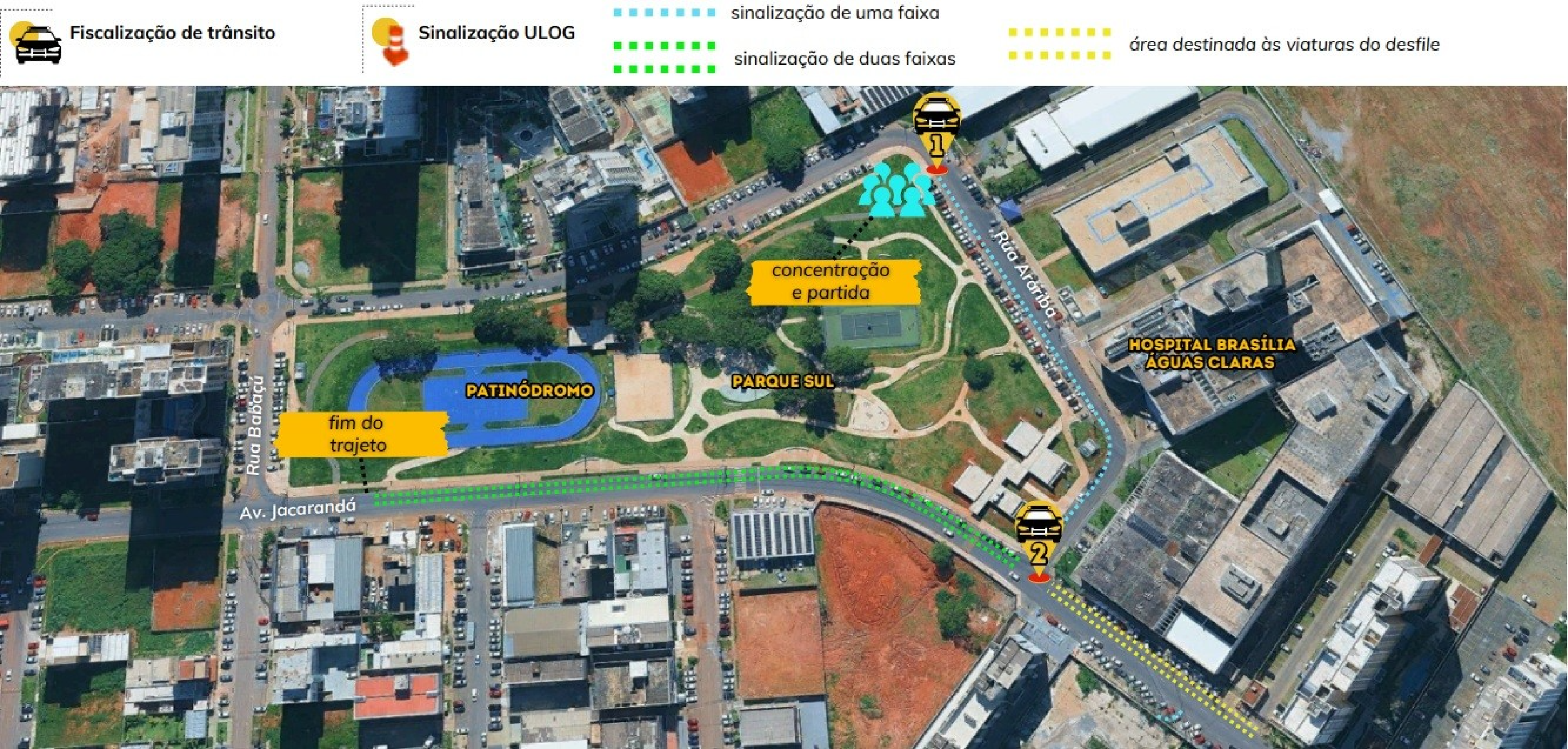 Interdi&ccedil;&otilde;es em &Aacute;guas Claras no pr&oacute;ximo s&aacute;bado (2/5)