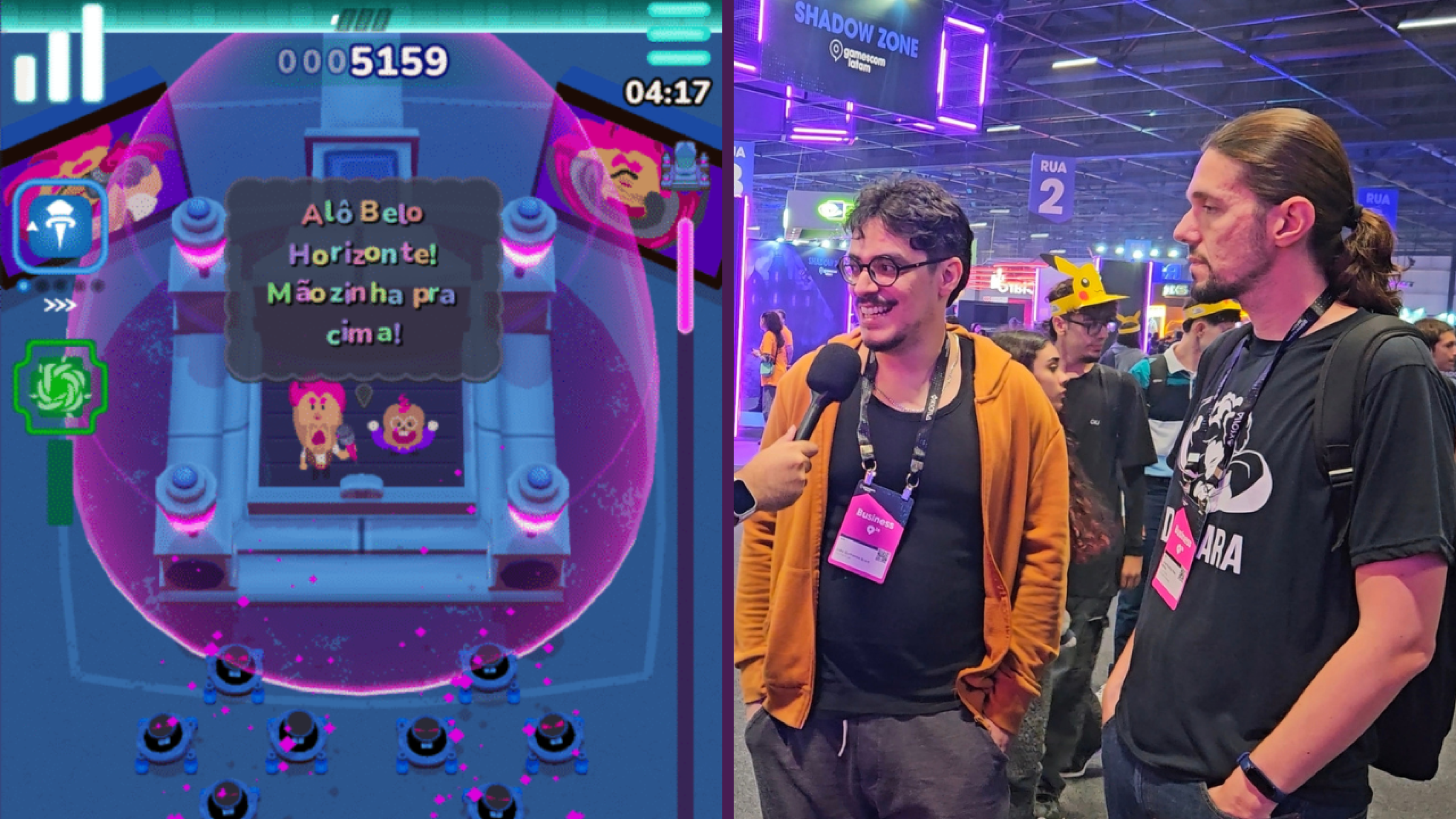 Tour por BH dentro do game Magenta Arcade 2