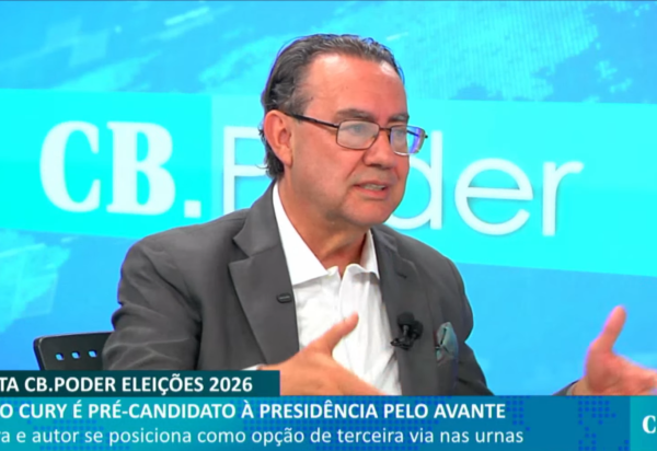 Augusto Cury fala sobre planos na política -  (crédito: Reprodução/YouTube)