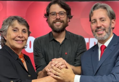 O diretório do PT-DF, com a presença do PV e do PC do B, oficializou a pré-candidatura de Leadro Grass ao Buriti, de Erika Kokay ao Senado e o apoio à reeleição da senadora Leila Barros. -  (crédito: Reprodução/PTDF) -O diretório do PT-DF, com a presença do PV e do PC do B, oficializou a pré-candidatura de Leadro Grass ao Buriti, de Erika Kokay ao Senado e o apoio à reeleição da senadora Leila Barros. -  (crédito: Reprodução/PTDF)