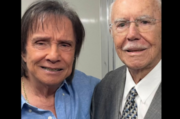 José Sarney prestigia show de Roberto Carlos em São Luís -  (crédito: Material cedido ao Correio )