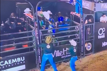 Rafael fazia parte da Associação de Campeões de Rodeio e era conhecido no circuito de rodeios -  (crédito: Reprodução/Redes sociais)
