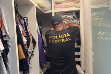 Os investigados cobrariam valores elevados para facilitar o deslocamento clandestino até o território norte-americano por meio do México -  (crédito: PF/Divulgação)