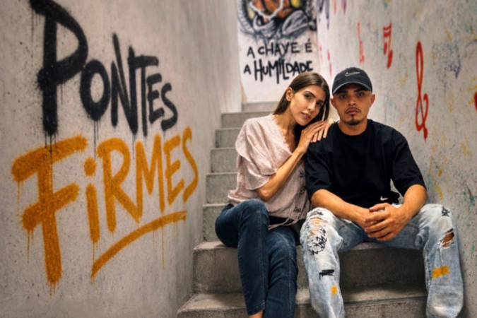 Juliana D'Agostini lança parceria com MC Meno Zakii - (crédito: Divulgação) Juliana D'Agostini lança parceria com MC Meno Zakii - (crédito: Divulgação)