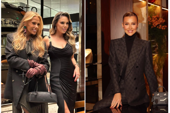 Adriane Galisteu e mais famosos prestigiam estreia de Camila Pimenta -  (crédito: Anderson Machado / Reprodução Instagram)
