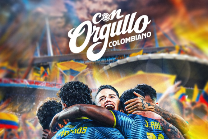 Seleção sul-americana busca superar feito de 2014, na Copa do Mundo do Brasil, e conta com astros do cenário mundial no plantel para a competição. - (crédito: Arte/Divulgação: Seleção Colombiana ) Seleção sul-americana busca superar feito de 2014, na Copa do Mundo do Brasil, e conta com astros do cenário mundial no plantel para a competição. - (crédito: Arte/Divulgação: Seleção Colombiana )