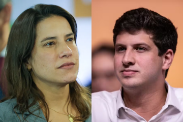 Pesquisa Datafolha mostra governadora com 51% das intenções de voto, contra 44% do prefeito do Recife, invertendo cenário registrado em abril - (crédito: Reprodução/Redes Sociais) Pesquisa Datafolha mostra governadora com 51% das intenções de voto, contra 44% do prefeito do Recife, invertendo cenário registrado em abril - (crédito: Reprodução/Redes Sociais)