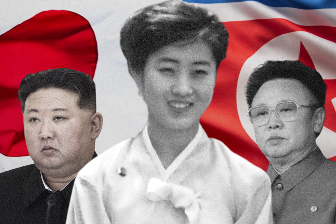 Ko Yong-hui (à frente, à direita) era membro da elite Mansudae Art Troupe - (crédito: Yoji Gomi) Ko Yong-hui (à frente, à direita) era membro da elite Mansudae Art Troupe - (crédito: Yoji Gomi)