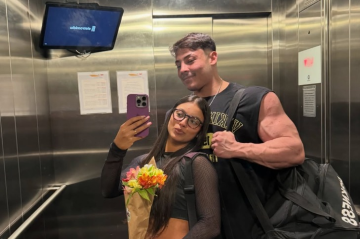 Catarina contou que conheceu Gabriel antes de ele ganhar fama nas redes sociais e disse ter encontrado uma pessoa fisicamente muito diferente -  (crédito: Reprodução/Redes sociais)