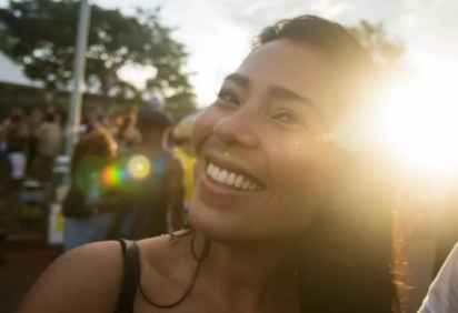 A jornalista Cristiane Sampaio -  (crédito: Reprodução / Instagram / @cristianesampaio19)