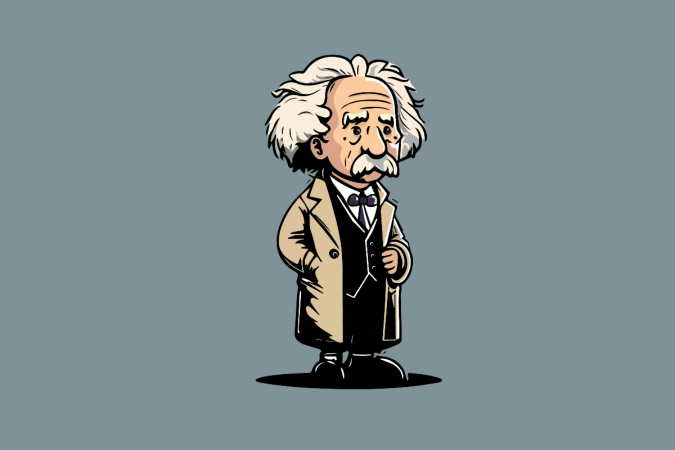 Albert Einstein também deixou ensinamentos sobre valores e comportamento humano (Imagem: Teslusion Studio | Shutterstock) - (crédito: EdiCase) Albert Einstein também deixou ensinamentos sobre valores e comportamento humano (Imagem: Teslusion Studio | Shutterstock) - (crédito: EdiCase)