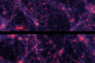 Inteligência artificial utiliza simulações cosmológicas como esta para testar modelos do universo e avançar no estudo da física - (crédito: Francisco Villaescusa-Navarro) Inteligência artificial utiliza simulações cosmológicas como esta para testar modelos do universo e avançar no estudo da física - (crédito: Francisco Villaescusa-Navarro)