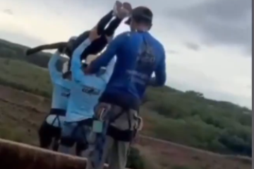 Rope Jump: criador da modalidade morreu por falha no sistema de cordas - Reprodução/Redes Sociais