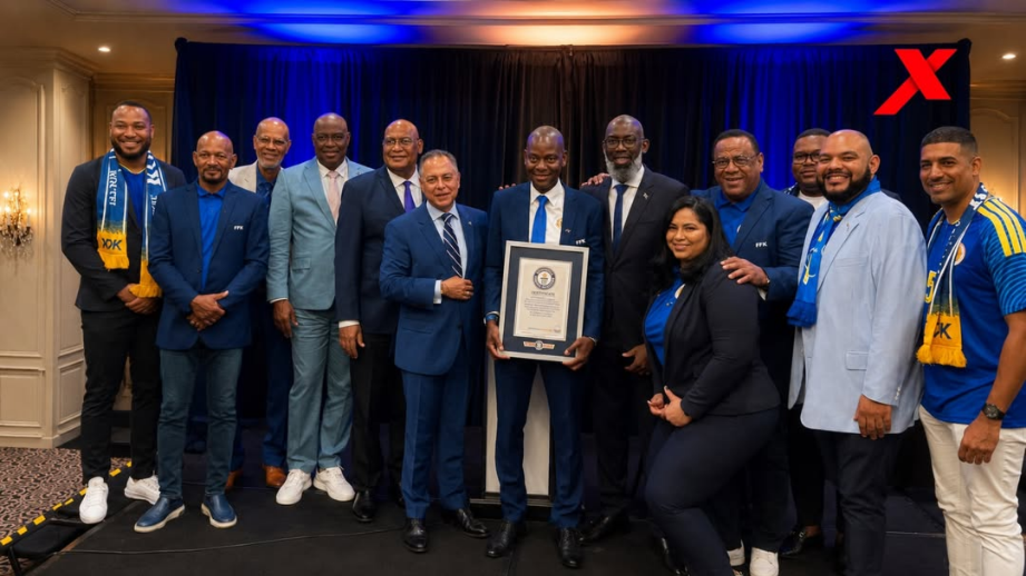 Após sofrer goleada por 7 x 1, Curaçao entra para o Guinness Book