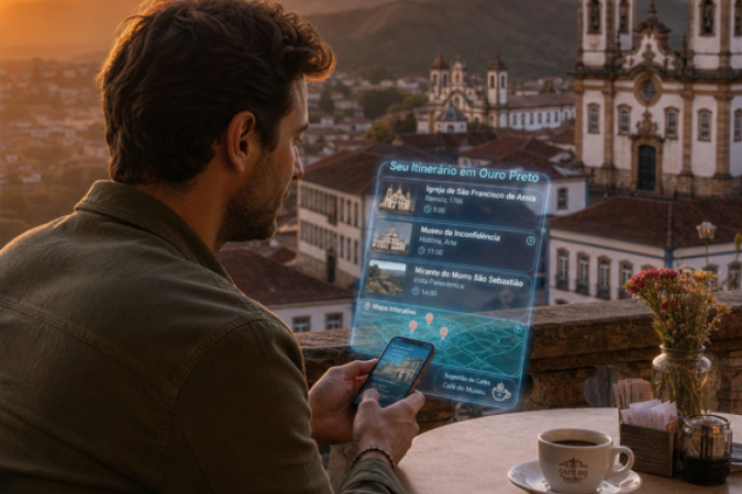 IA: o seu novo “Super-Concierge” de viagens - (crédito: Uai Turismo) IA: o seu novo “Super-Concierge” de viagens - (crédito: Uai Turismo)