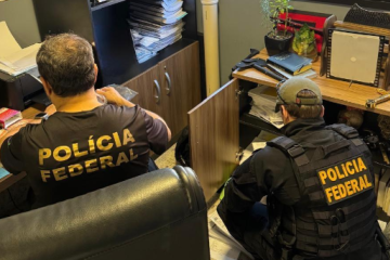As apurações indicam tentativas de aproximação com autoridades públicas para fins ilícitos -  (crédito: PF/Divulgação)