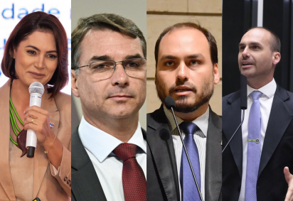 Atrito com Flávio Bolsonaro resgata episódios de divergências entre a ex-primeira-dama e os filhos de Jair Bolsonaro, envolvendo disputas políticas e decisões no PL -  (crédito: Reprodução/Redes Sociais) -Atrito com Flávio Bolsonaro resgata episódios de divergências entre a ex-primeira-dama e os filhos de Jair Bolsonaro, envolvendo disputas políticas e decisões no PL -  (crédito: Reprodução/Redes Sociais)