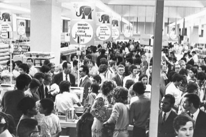 O mercado Jumbo fez parte da história de Brasília. 