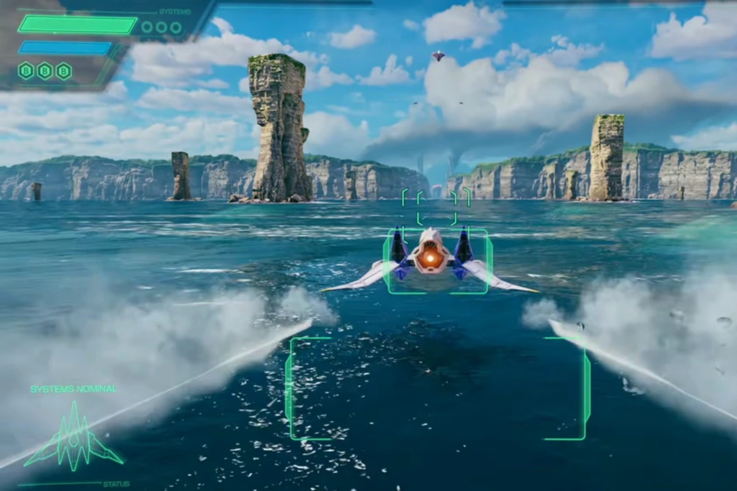 O time espacial de animais da Nintendo volta em novo t&iacute;tulo repaginado. 