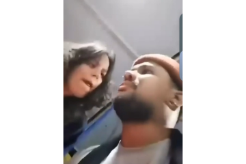 Vítima registrou ofensas em vídeo - (crédito: Paranoá News/Divulgação) Vítima registrou ofensas em vídeo - (crédito: Paranoá News/Divulgação)