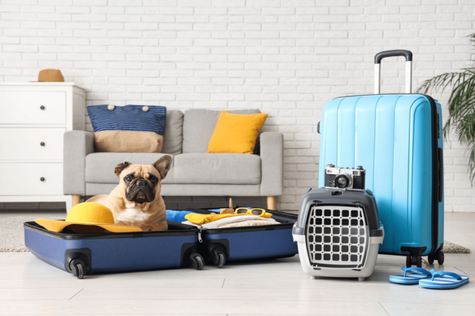 Viajar com segurança faz toda a diferença para o bem-estar do pet (Imagem: Pixel-Shot | Shutterstock) - (crédito: EdiCase) Viajar com segurança faz toda a diferença para o bem-estar do pet (Imagem: Pixel-Shot | Shutterstock) - (crédito: EdiCase)