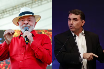 Matriz do instituto mostra que parte do eleitorado de Lula e de Flávio Bolsonaro tem visão política oposta à do candidato que apoia -  (crédito: Reprodução/Redes Sociais)