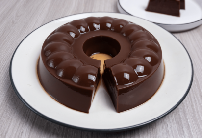 Pudim de chocolate (Imagem: Rukuta Project | Shutterstock)  -  (crédito: EdiCase) -Pudim de chocolate (Imagem: Rukuta Project | Shutterstock)  -  (crédito: EdiCase)