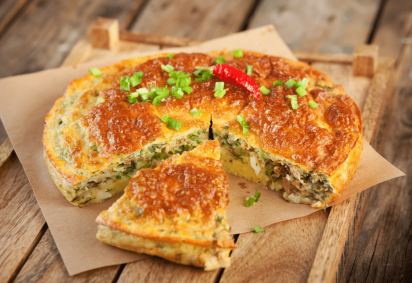 Torta fácil de atum (Imagem: photobobs | Shutterstock) 
 -  (crédito: EdiCase) -Torta fácil de atum (Imagem: photobobs | Shutterstock) 
 -  (crédito: EdiCase)