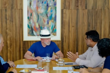 Lula e MST conversam sobre ações de apoio à Venezuela -  (crédito: Reprodução/Instagram MST)