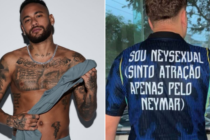 Torcedor da Seleção Brasileira e fã de Neymar se diz Torcedor da Seleção Brasileira e fã de Neymar se diz
