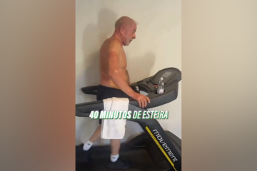 Lula posta vídeo praticando exercícios - (crédito: Reprodução/X) Lula posta vídeo praticando exercícios - (crédito: Reprodução/X)