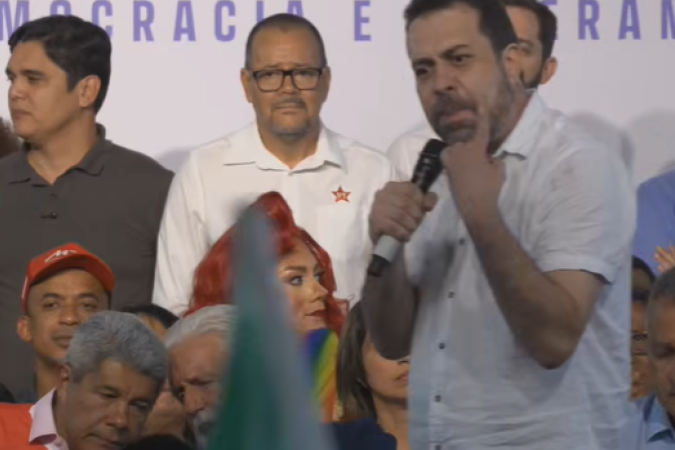 Titular da Secretaria-Geral da Presidência da República discursou nesta quarta (15/7), em meio à indicação de que os Estados Unidos vão aplicar tarifas de até 37,5% a produtos brasileiros - (crédito: Reprodução/Youtube PT) Titular da Secretaria-Geral da Presidência da República discursou nesta quarta (15/7), em meio à indicação de que os Estados Unidos vão aplicar tarifas de até 37,5% a produtos brasileiros - (crédito: Reprodução/Youtube PT)