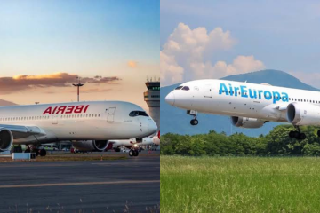 O sistema funcionou e as aeronaves seguiram viagem - (crédito: Reprodução/Ibéria e Air Europa) O sistema funcionou e as aeronaves seguiram viagem - (crédito: Reprodução/Ibéria e Air Europa)