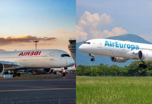 Reprodução/Ibéria e Air Europa
