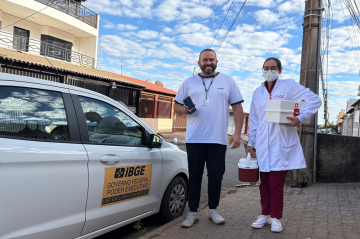 Cada residência selecionada para visitas dos profissionais do IBGE representa um conjunto maior de moradias com características semelhantes - (crédito: IBGE/Divulgação) Cada residência selecionada para visitas dos profissionais do IBGE representa um conjunto maior de moradias com características semelhantes - (crédito: IBGE/Divulgação)