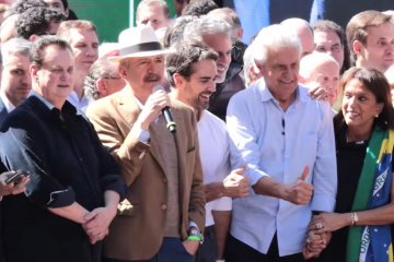 Ronaldo Caiado lança candidatura ao Planalto neste domingo (26/7) -  (crédito: PSD reprodução)