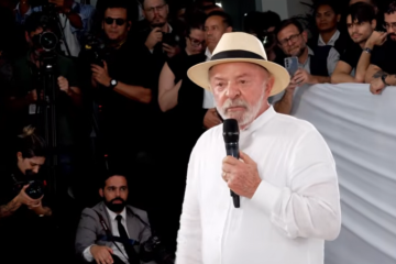 Durante a agenda no Rio, Lula visitou o Centro de Radioterapia do Hospital de Andaraí, no Rio de Janeiro, além de outras unidades de saúde na capital fluminense -  (crédito: Reprodução/Youtube)