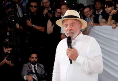 Durante a agenda no Rio, Lula visitou o Centro de Radioterapia do Hospital de Andaraí, no Rio de Janeiro, além de outras unidades de saúde na capital fluminense -  (crédito: Reprodução/Youtube) -Durante a agenda no Rio, Lula visitou o Centro de Radioterapia do Hospital de Andaraí, no Rio de Janeiro, além de outras unidades de saúde na capital fluminense -  (crédito: Reprodução/Youtube)