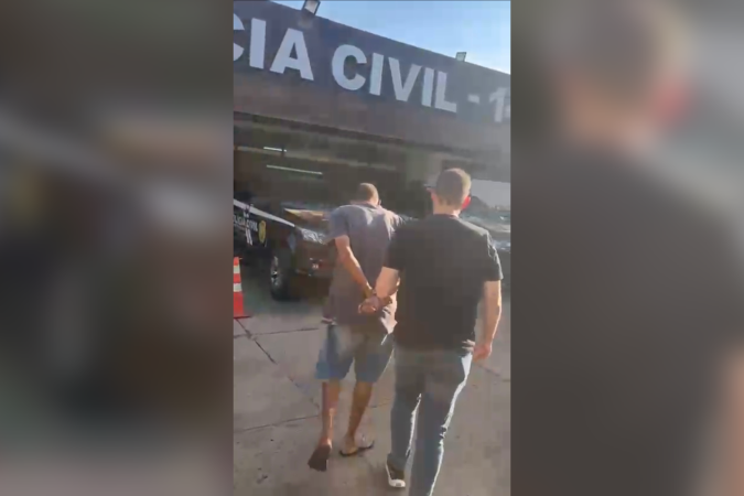 O investigado convivia com a vítima na mesma residência - (crédito: Divulgação/PCDF) O investigado convivia com a vítima na mesma residência - (crédito: Divulgação/PCDF)