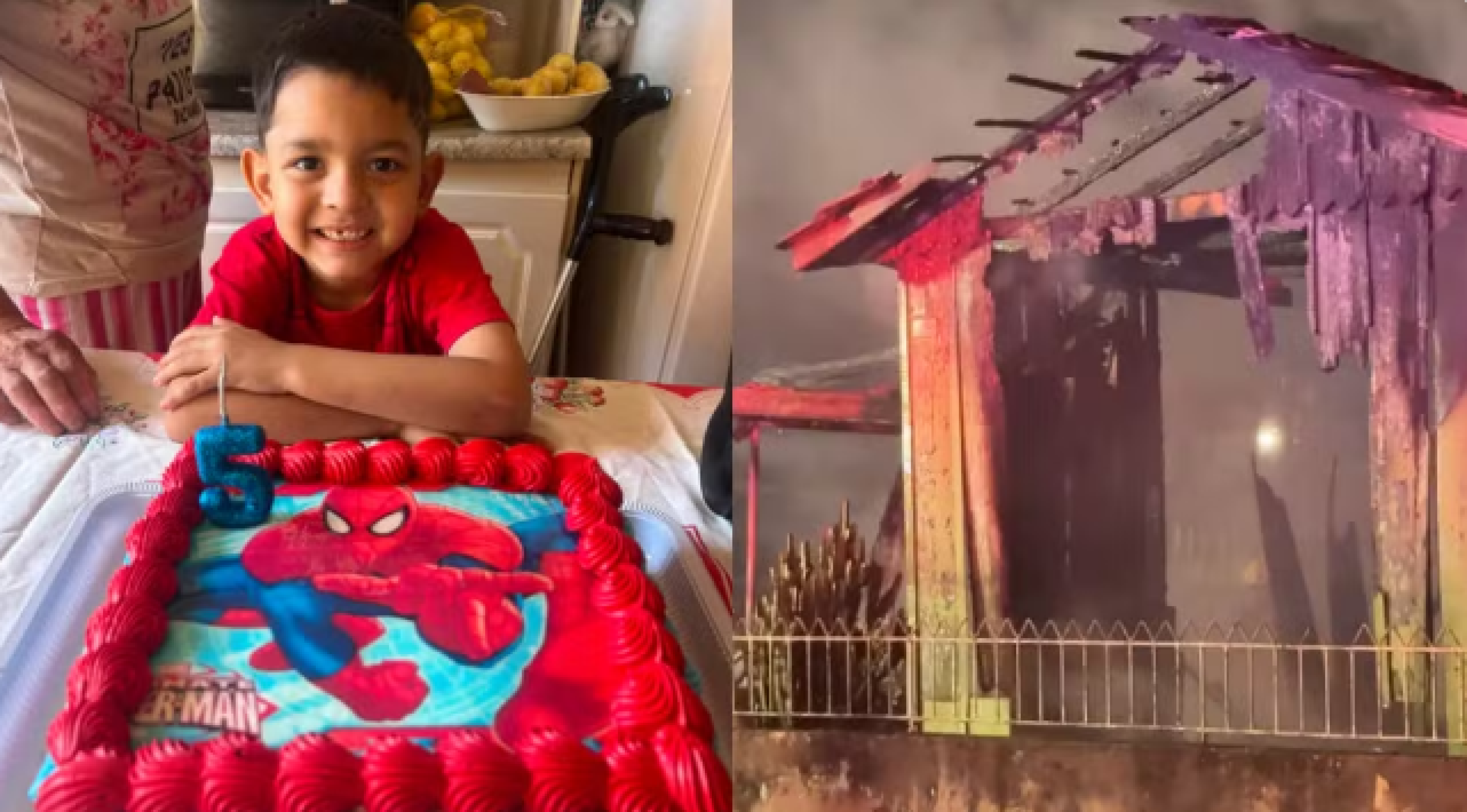 Criança morre em incêndio no dia do aniversário de cinco anos no Paraná