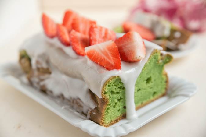 Bolo de matcha (Imagem: A_Lein | Shutterstock) - (crédito: EdiCase) Bolo de matcha (Imagem: A_Lein | Shutterstock) - (crédito: EdiCase)